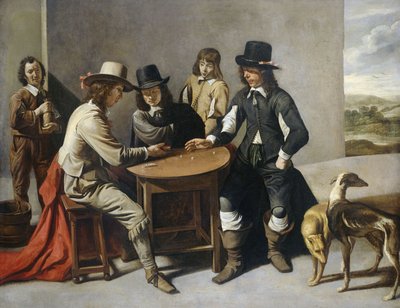 The Dice Shooters by Mathieu Le Nain