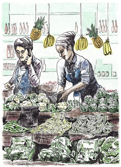 Borough Veg 2, 2013 by Matt Bannister