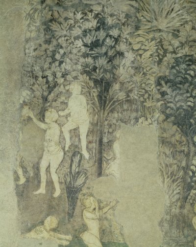 Men Bathing (detail) by Matteo Giovanetti