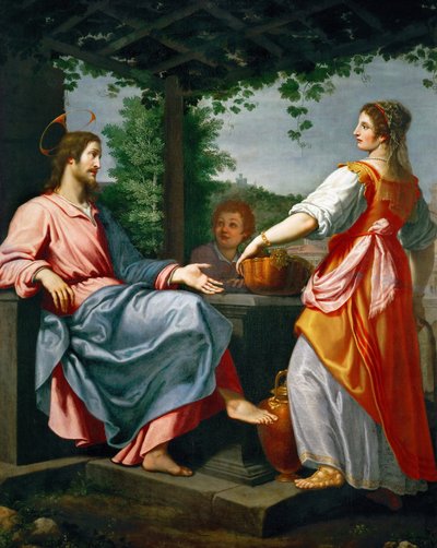 Christ and the Samaritan Woman by Matteo Rosselli