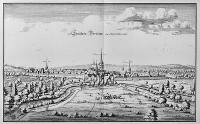 Bockenem, Lower Saxony, Germany by Matthaus Merian
