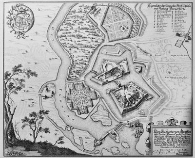 Bremervörde by Matthaus Merian