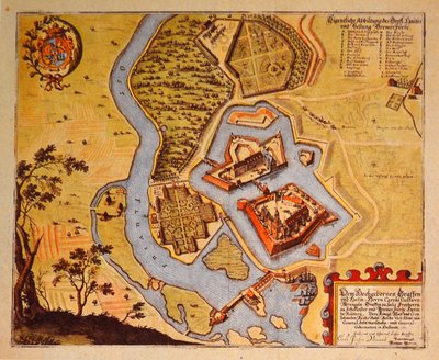 Bremervörde, Lower Saxony, Germany by Matthaus Merian