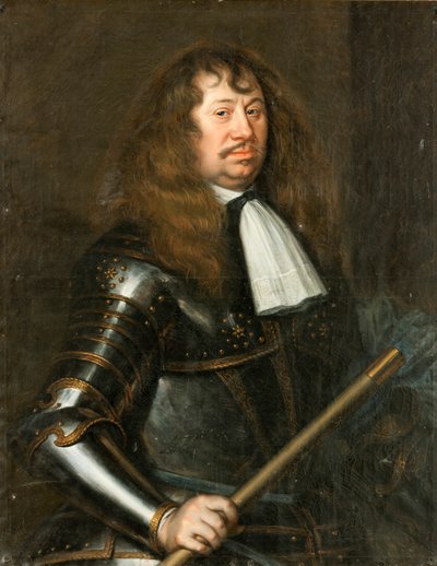 Portrait of Carl Gustav Wrangel, Count of Salmis by Matthaeus Merian the Younger