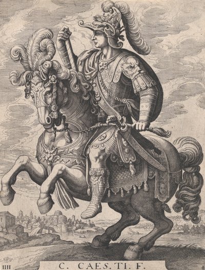 Emperor Gaius on Horseback, from 