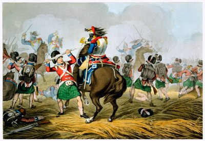Battle of Waterloo, 1815 by Matthew Dubourg