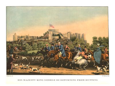 His Majesty King George III Returning from Hunting by Matthew Dubourg