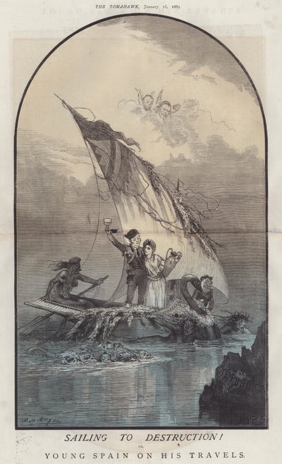 Sailing to Destruction! or, Young Spain on His Travels by Matthew