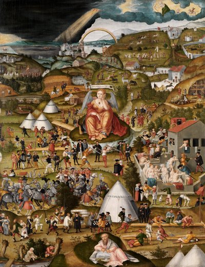 Melancholia in the Garden of Life by Matthias Gerung