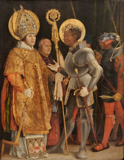 Meeting of St Erasmus and St Maurice by Matthias Grünewald