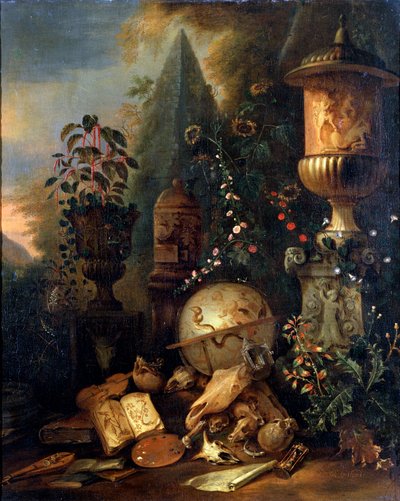 Vanitas. Still Life with a Vase, 17th or early 18th century by Matthias Withoos