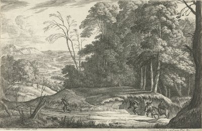 The Road Along the Edge of the Forest by Matthieu van Plattenberg