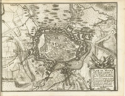 Siege of Mons, 1709 by Matthijs Pool (possibly)
