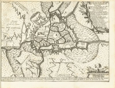 Siege of Ghent, 1708 by Matthijs Pool (possibly)