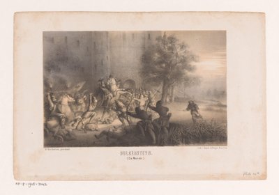 Bulgersteyn Besieged by the Normans (Bulgersteyn) by Matthijs Willem Gerardus Michielsen