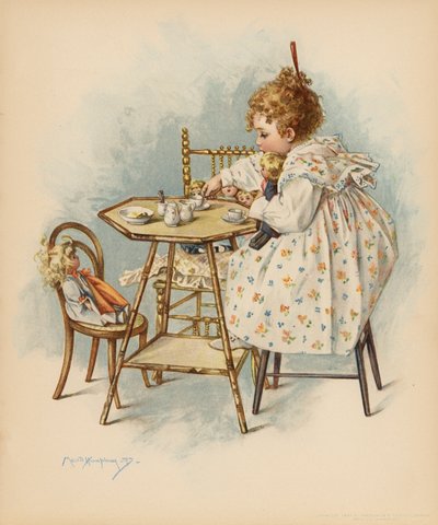 Maternal Cares by Maud Humphrey