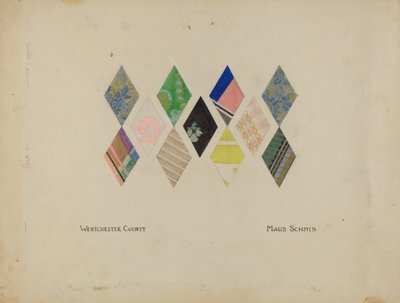 Printed Quilt Patterns by Maud Schmid