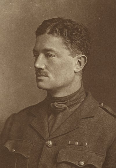 Julian Grenfell, English Soldier and Poet by Maull and Fox