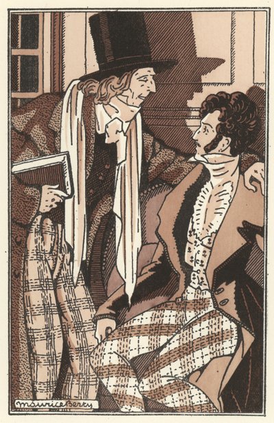 Illustration for Scenes de la Vie de Boheme by Henri Murger by Maurice Berty