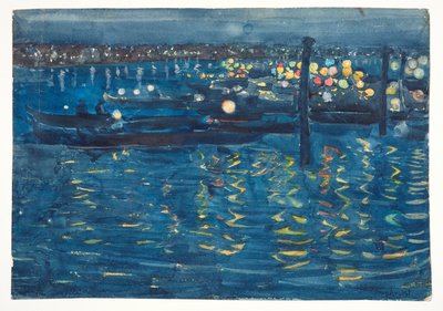 Festival Night, Venice by Maurice Brazil Prendergast