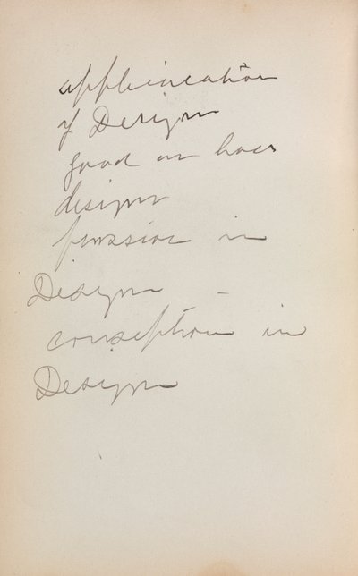 Italian Sketchbook: Notes Page 239 by Maurice Brazil Prendergast