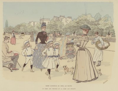 Illustration for Paris Brillant by Maurice Charles Mathieu Bonvoisin