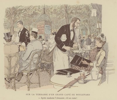 Illustration for Paris Brillant by Maurice Charles Mathieu Bonvoisin