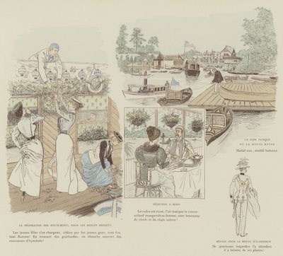 Illustration for La Vie De Londres by Mars by Maurice Charles Mathieu Bonvoisin