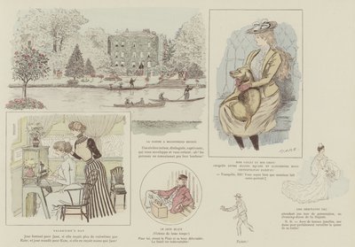 Illustration for La Vie De Londres by Mars by Maurice Charles Mathieu Bonvoisin