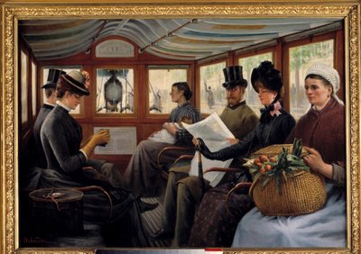 In the Omnibus by Maurice Delondre