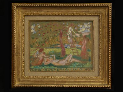 Autumn Bucolics or Under the Apple Tree by Maurice Denis