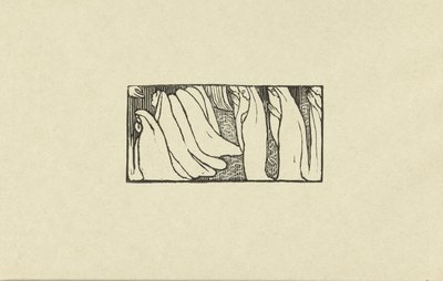 Illustration for a poem from the poetry collection Sagesse by Paul Verlaine (L