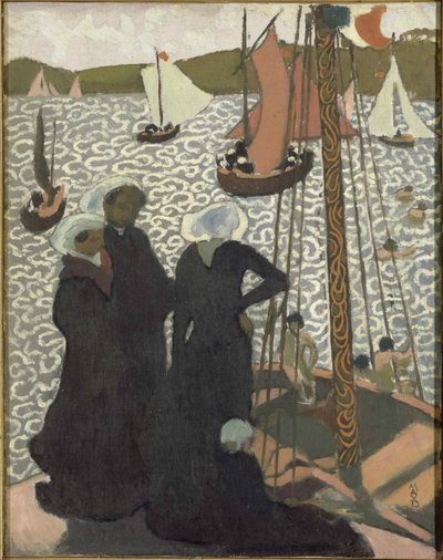 Regattas at Perros-Guirec by Maurice Denis