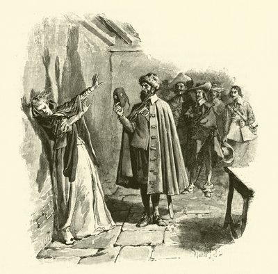 Illustration for The Three Musketeers by Maurice Leloir
