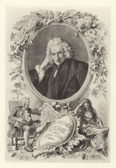Laurence Sterne by Maurice Leloir