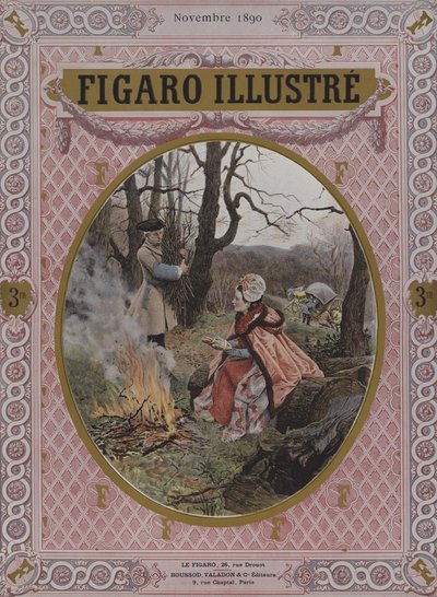 The Broken Carriage by Maurice Leloir