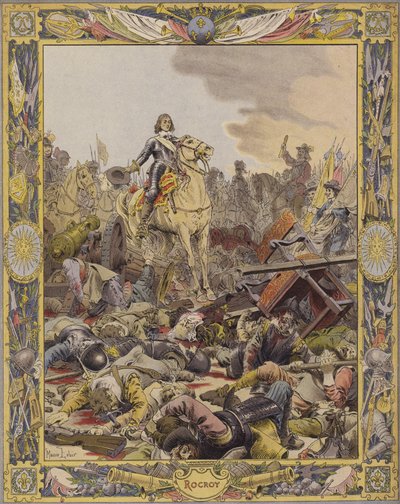 The Battle of Rocroy, the Duc d