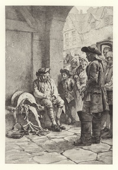 The Dead Ass by Maurice Leloir