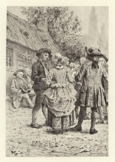 The Grace by Maurice Leloir