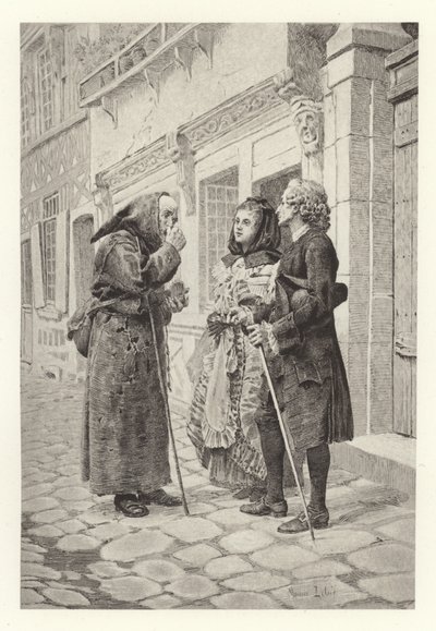 The Snuff-Box by Maurice Leloir