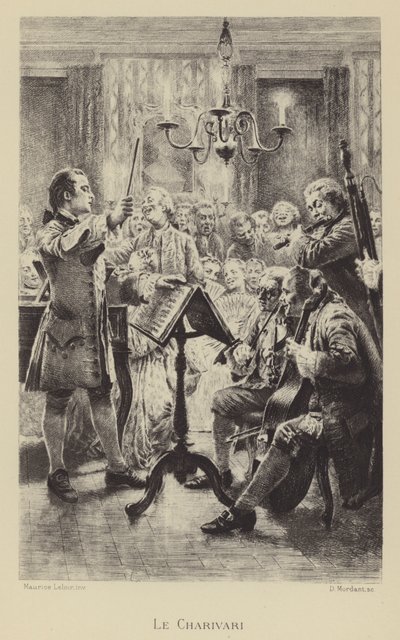 The Charivari by Maurice Leloir