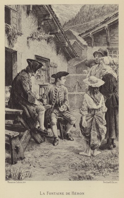 The Fountain of Hero by Maurice Leloir