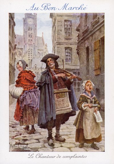The Singer of Complaints by Maurice Leloir