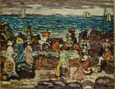 A Dark Day by Maurice Prendergast