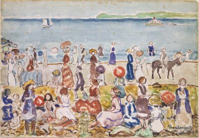 Revere Beach No. 2 by Maurice Prendergast