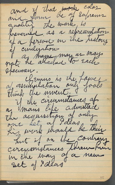 Sketchbook: Notes (page 035) by Maurice Prendergast