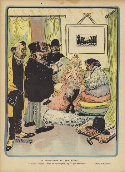 Illustration for Le Rire by Maurice Radiguet