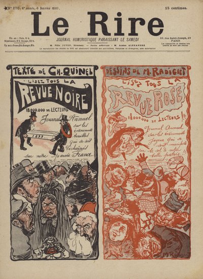 Illustration for Le Rire by Maurice Radiguet