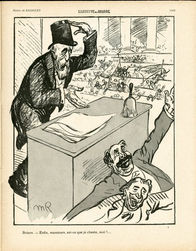 The Plate of Butter, number 426, Satirical in Colors by Maurice Radiguet