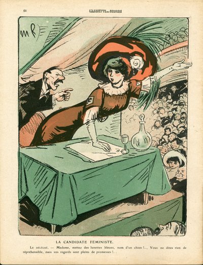 The Butter Plate, number 473, Satirical in Colors by Maurice Radiguet